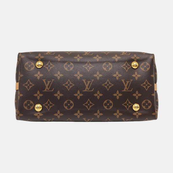CARRYALL PM Monogram Coated Canvas Brown