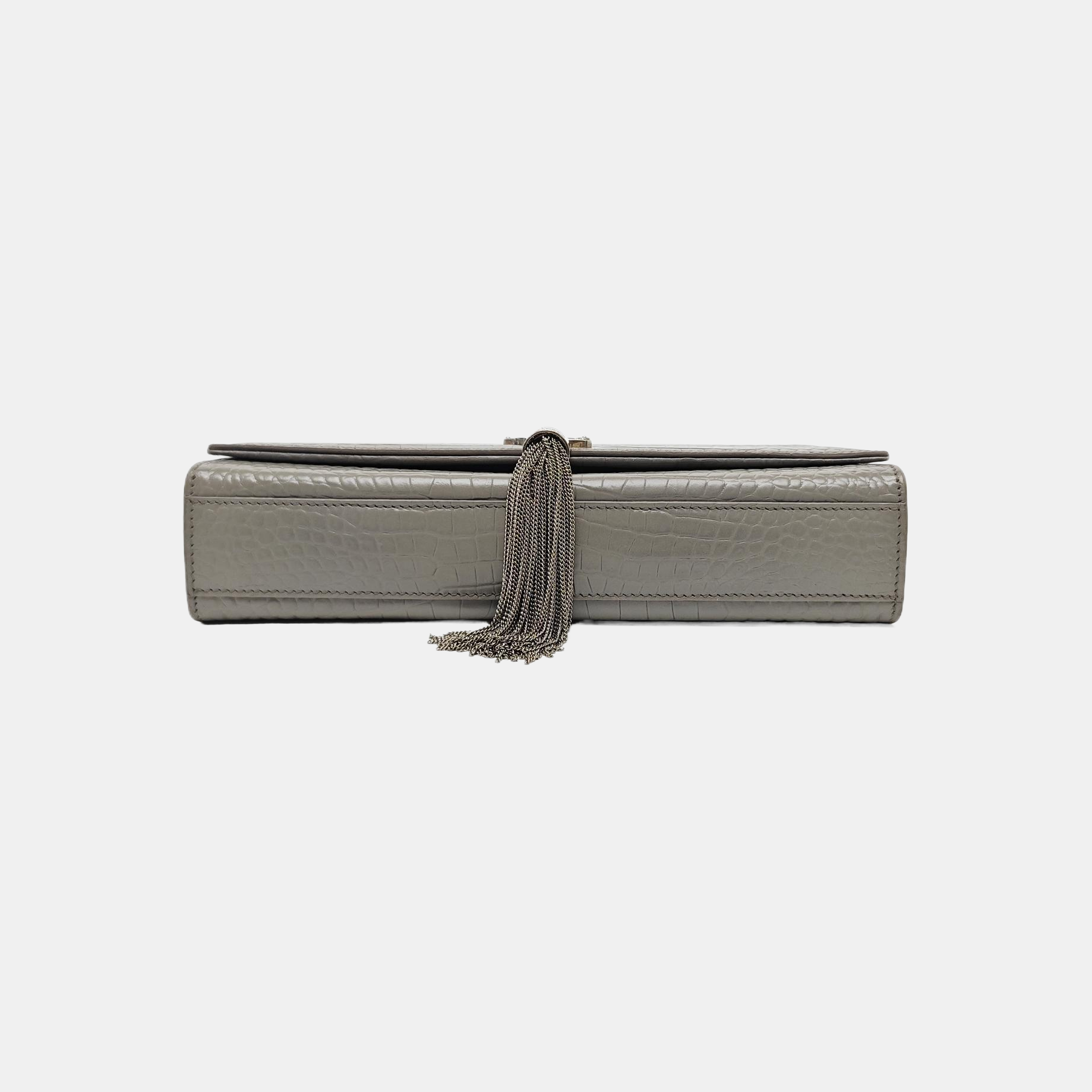 KATE Medium Calfskin Gray