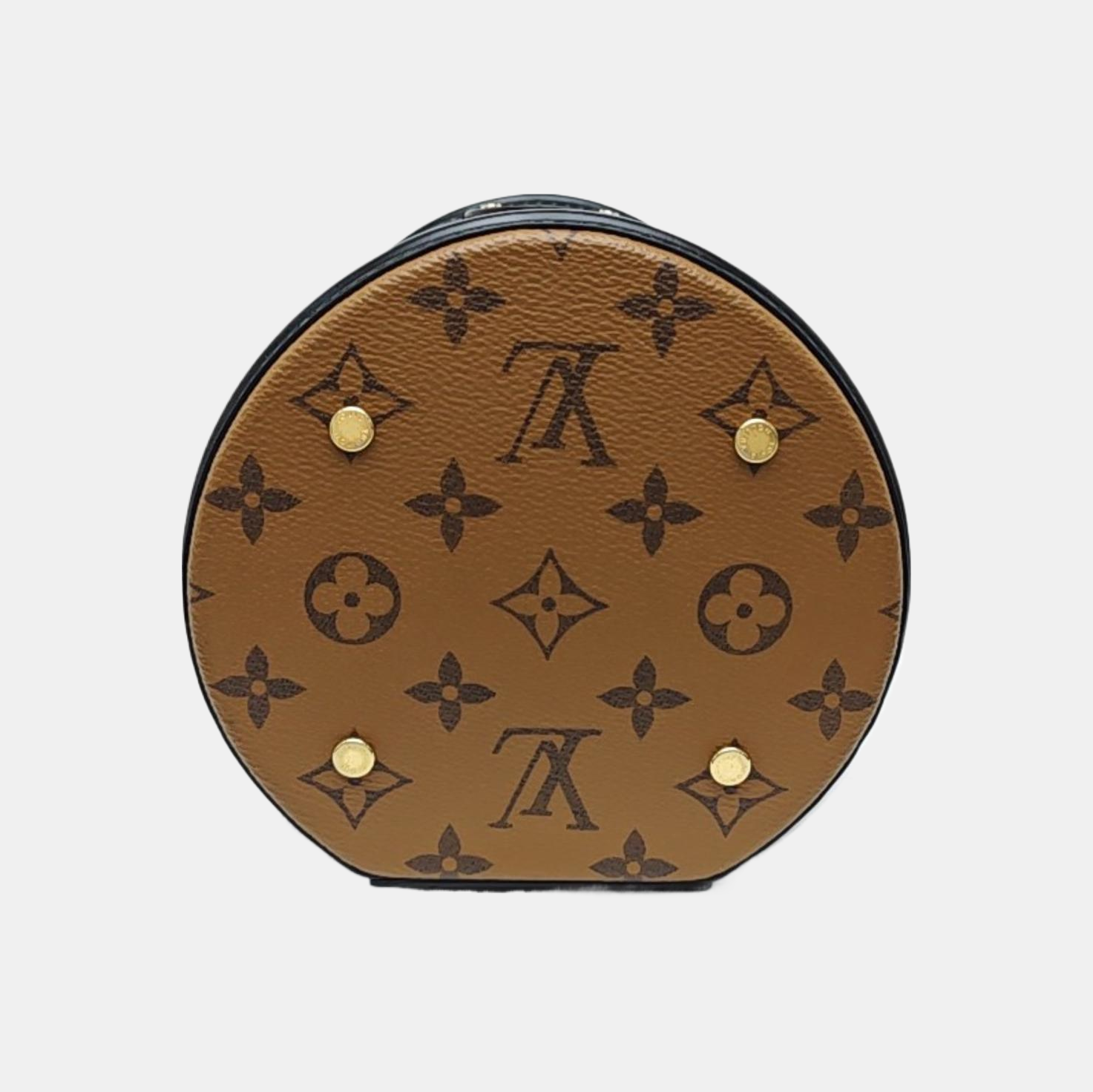 CANNES PM Monogram Coated Canvas Brown