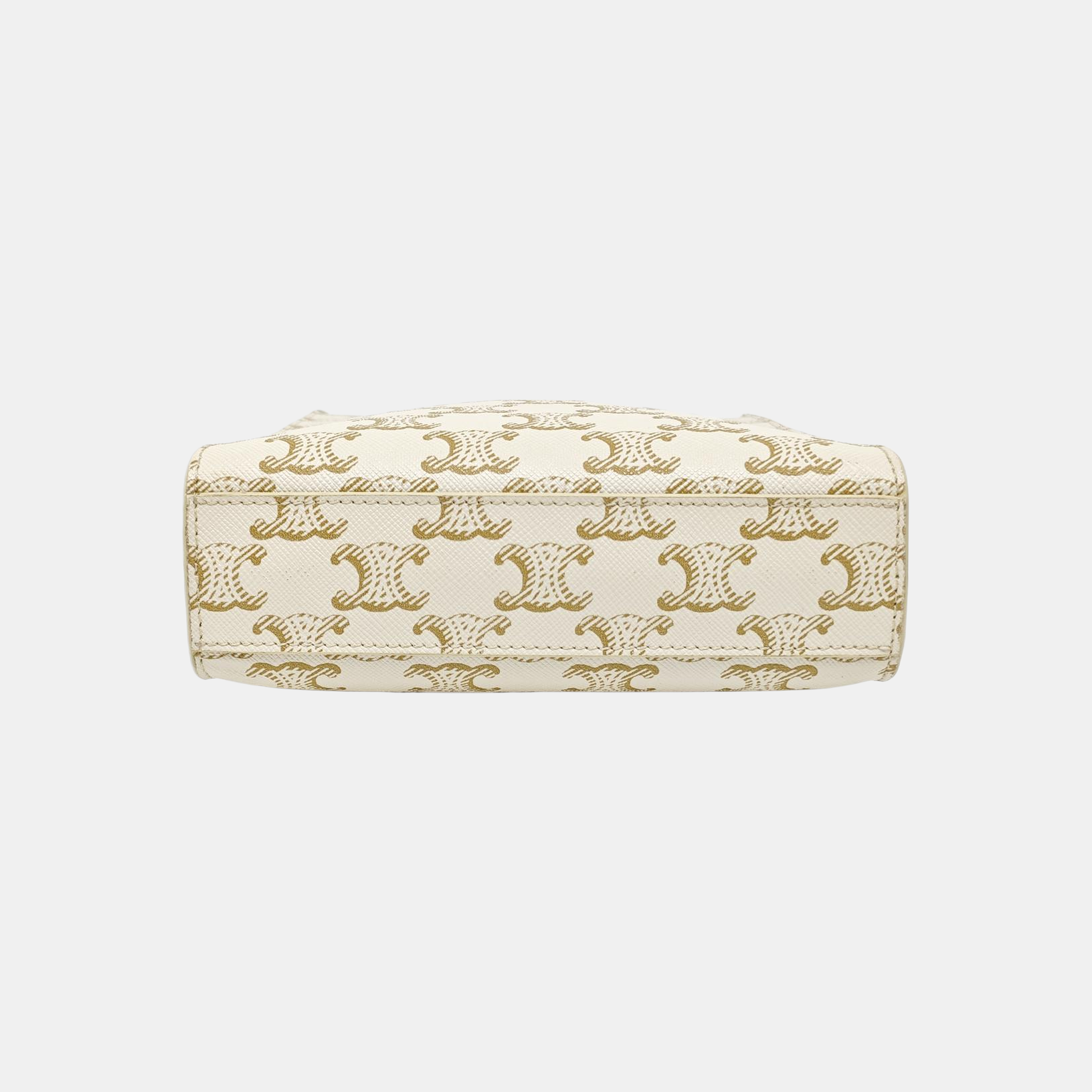 CABAS CELINE Mini Coated Canvas White