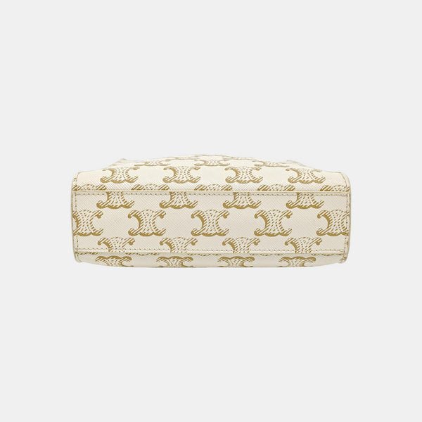 CABAS CELINE Mini Coated Canvas White