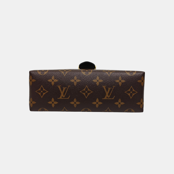 LOCKY BB Monogram Coated Canvas Brown