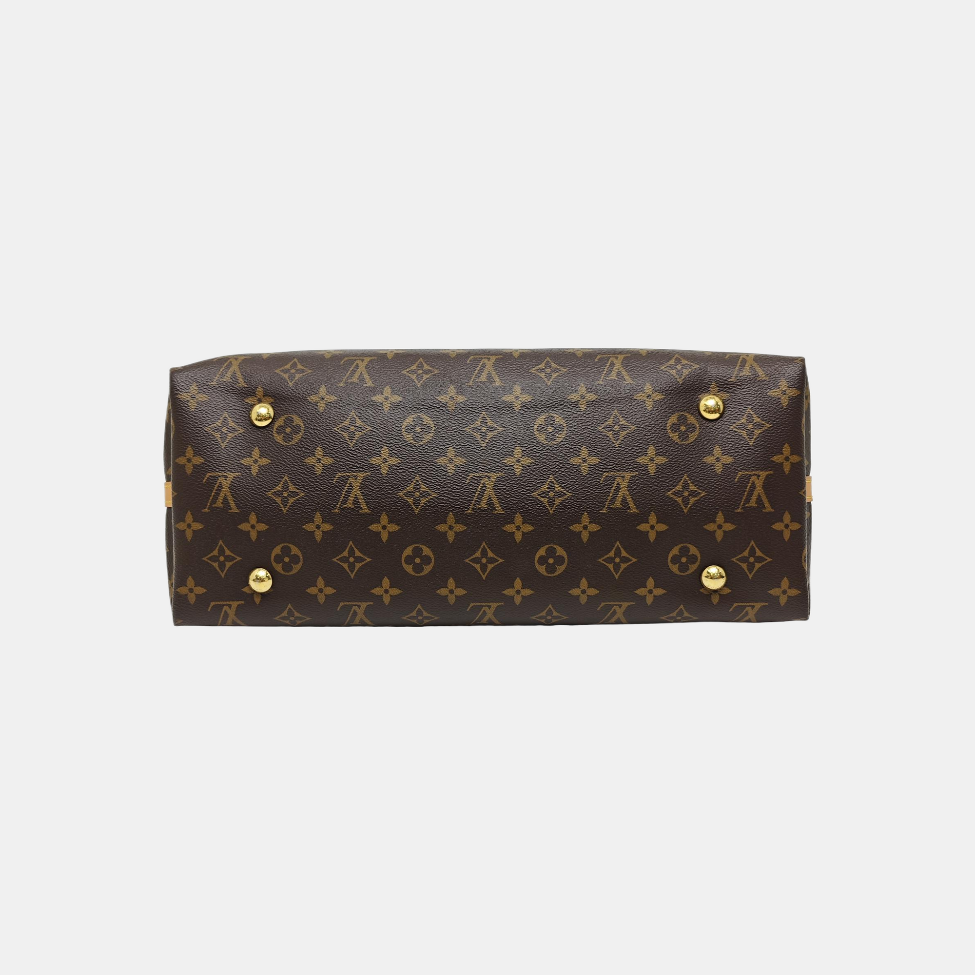 CARRYALL MM Monogram Coated Canvas Brown