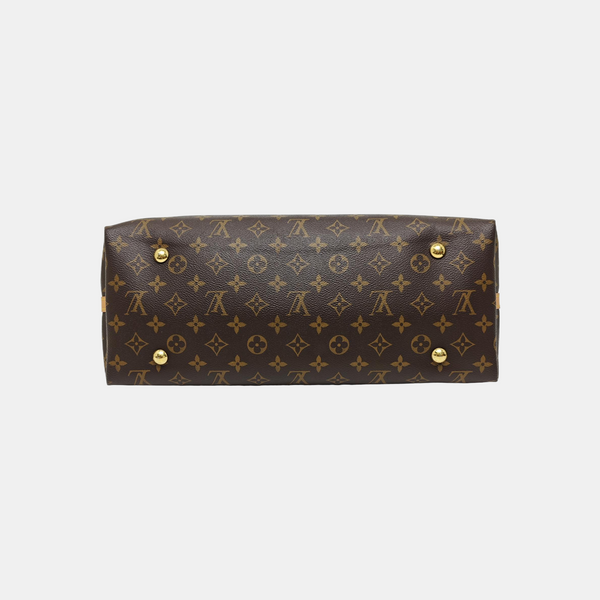 CARRYALL MM Monogram Coated Canvas Brown