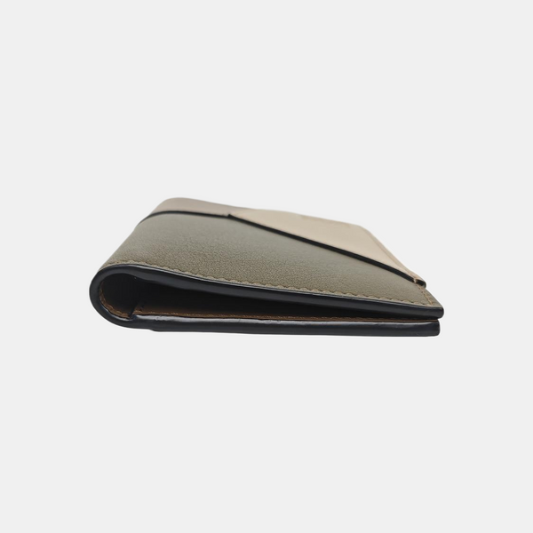 Puzzle Calfskin Multicolor Card Holder
