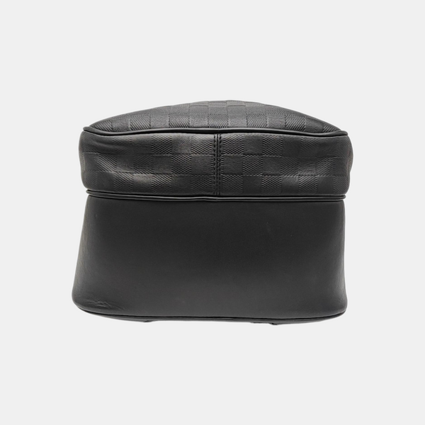 MICHAEL Damier Graphite Calfskin Black