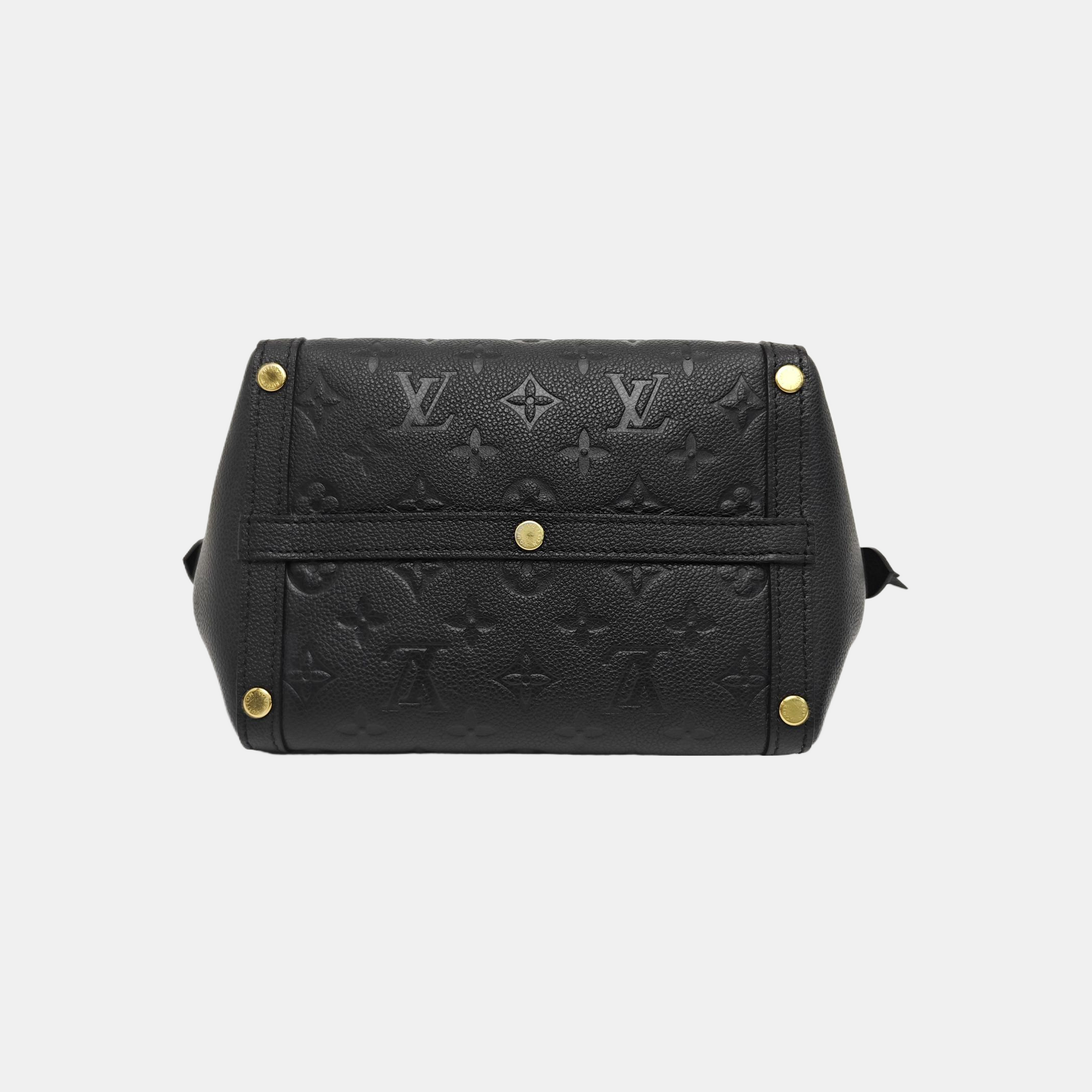 MARAIS Monogram Calfskin Black