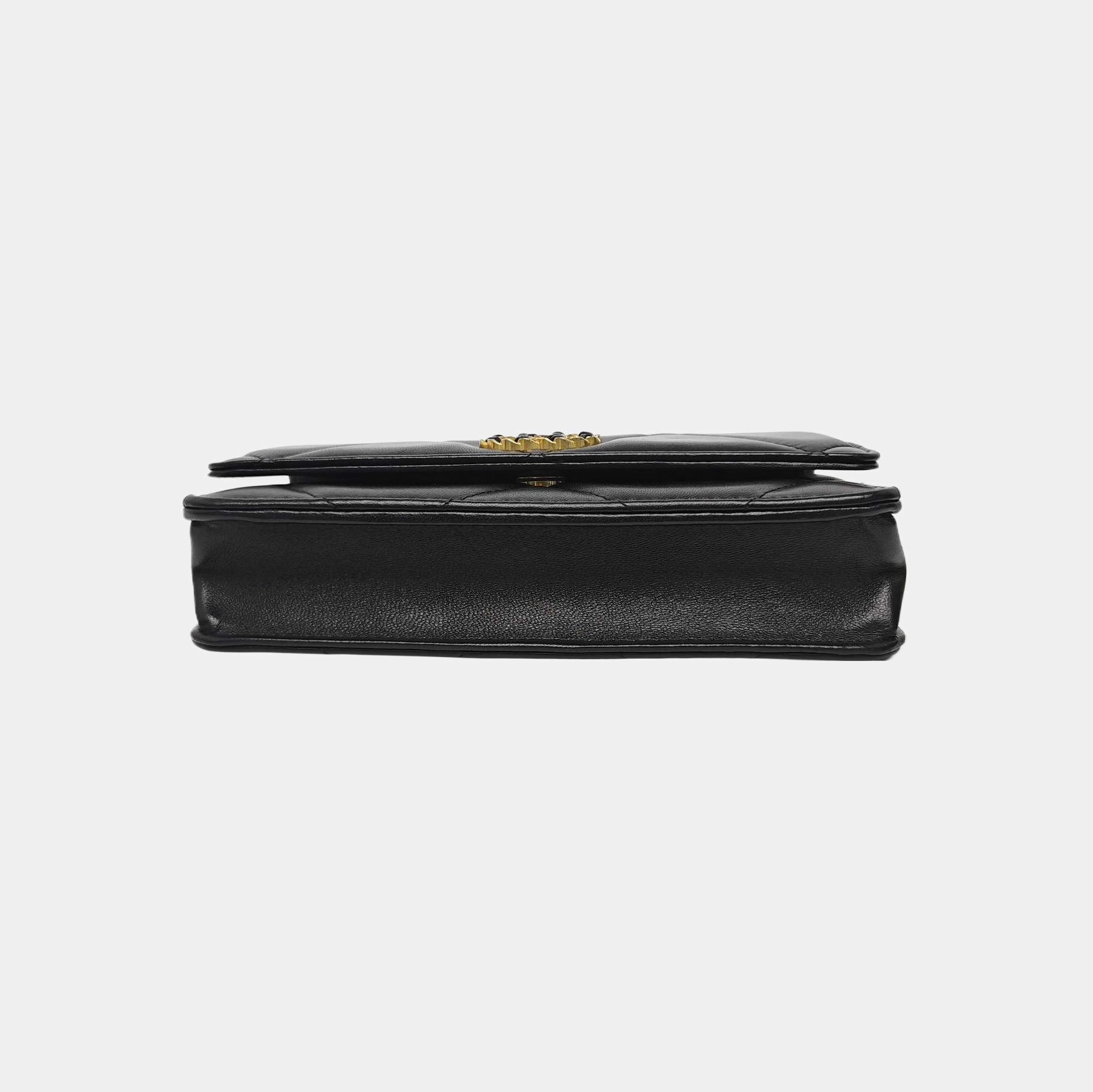 CHANEL 19 WOC Quilted Lambskin Black