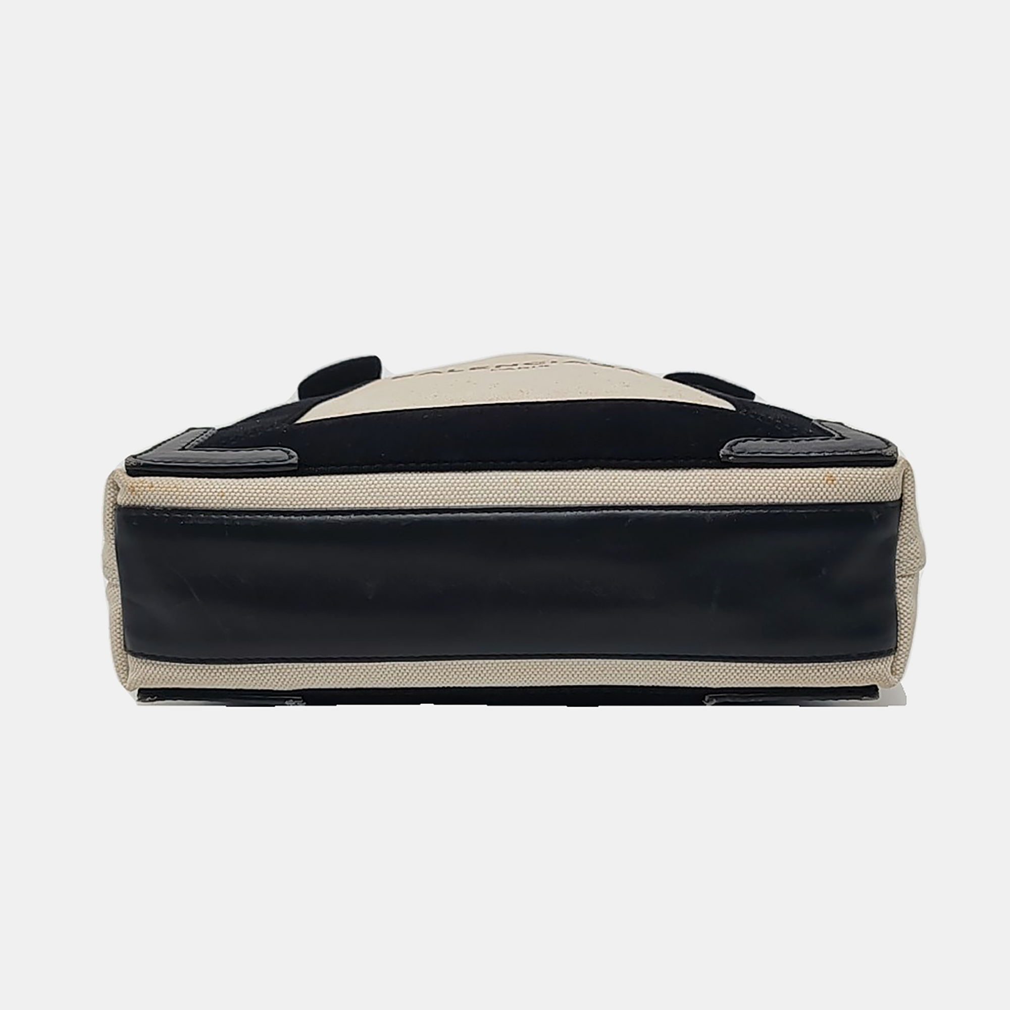 Navy Mini Canvas White
