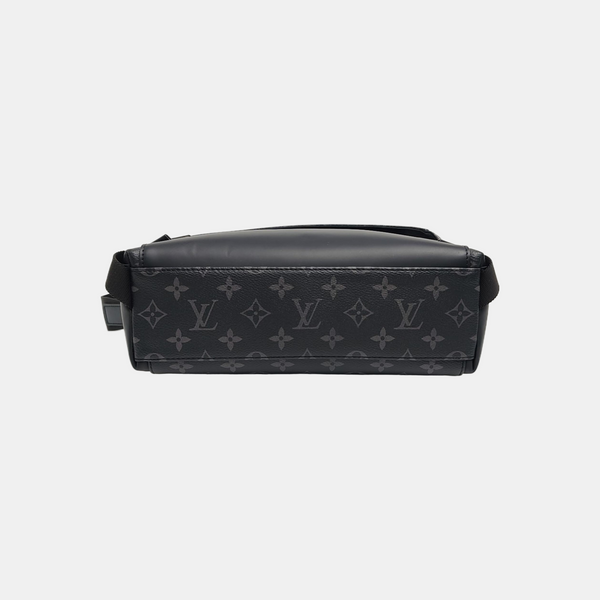 VOYAGER PM Monogram Coated Canvas Black