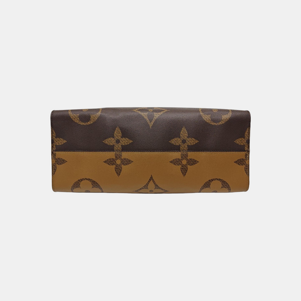 ONTHEGO GM Monogram Coated Canvas Brown