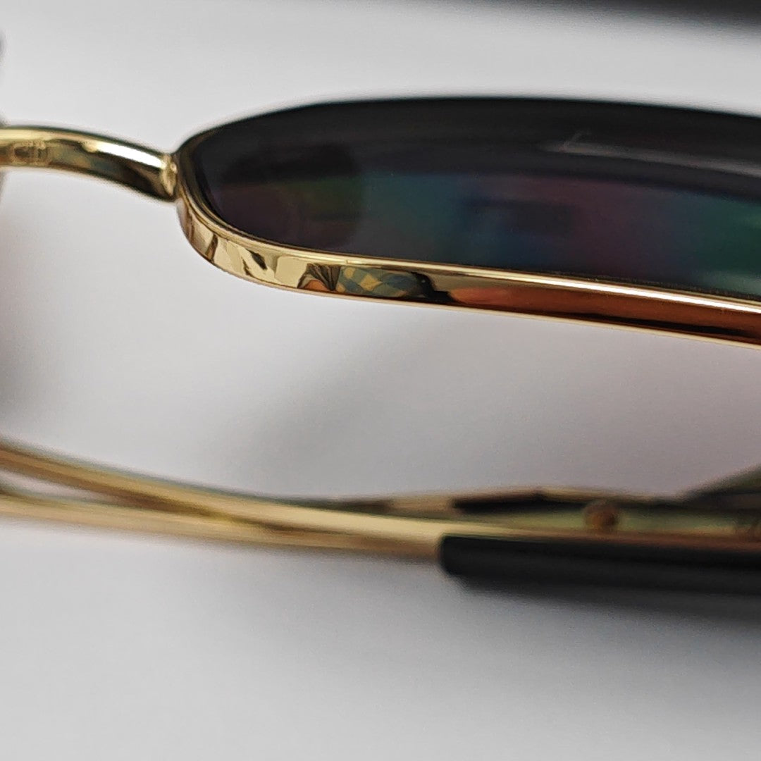 Metal Sunglasses Blue