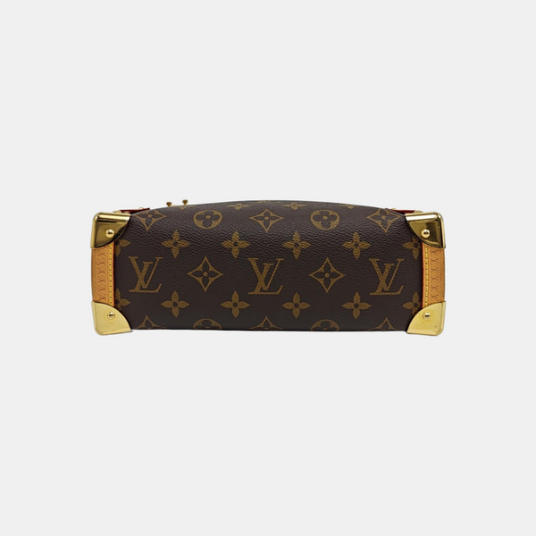 SIDE TRUNK MM Monogram Coated Canvas Brown