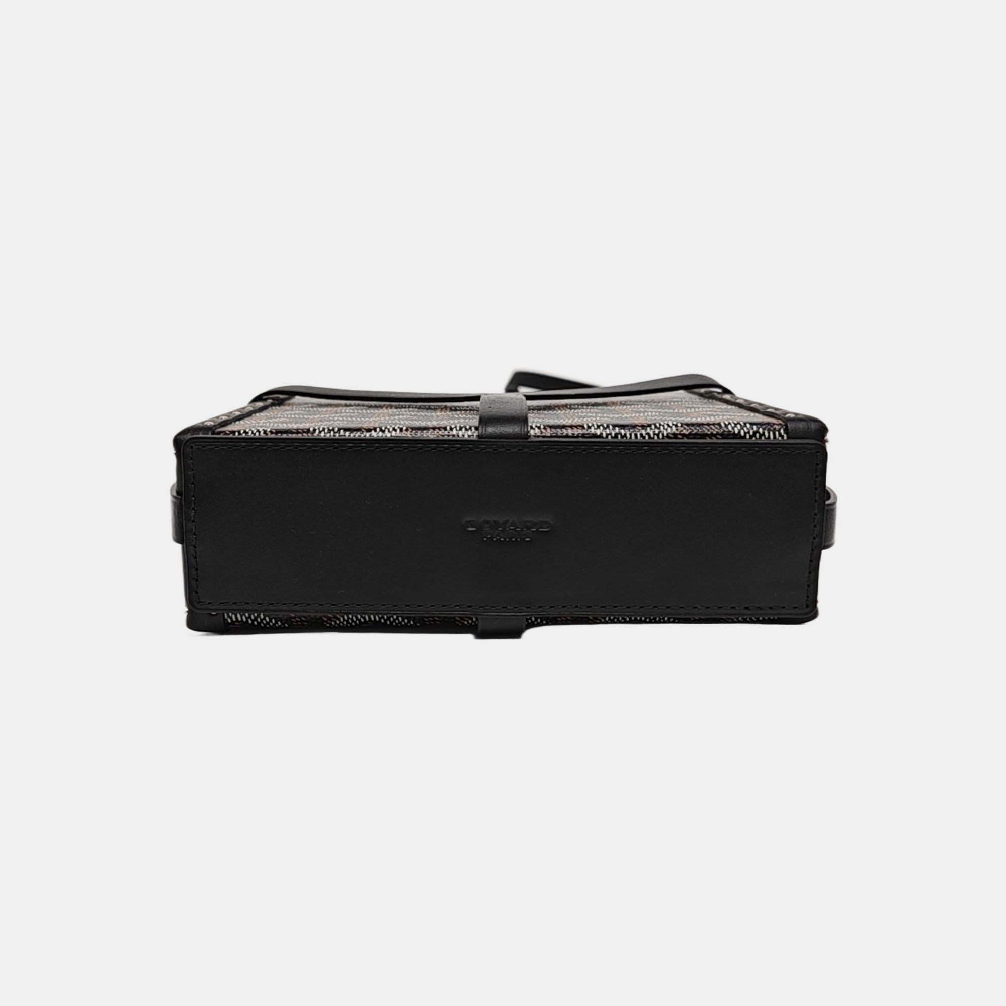 Minaudière Coated Canvas Black