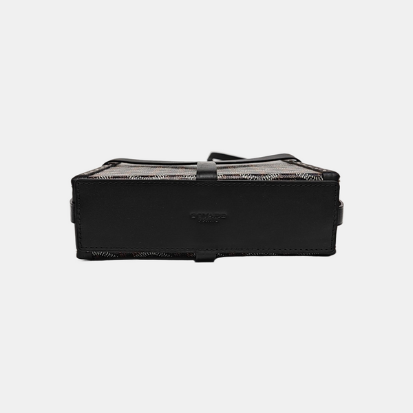 Minaudière Coated Canvas Black