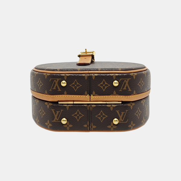 BOITE CHAPEAU PM Monogram Coated Canvas Brown