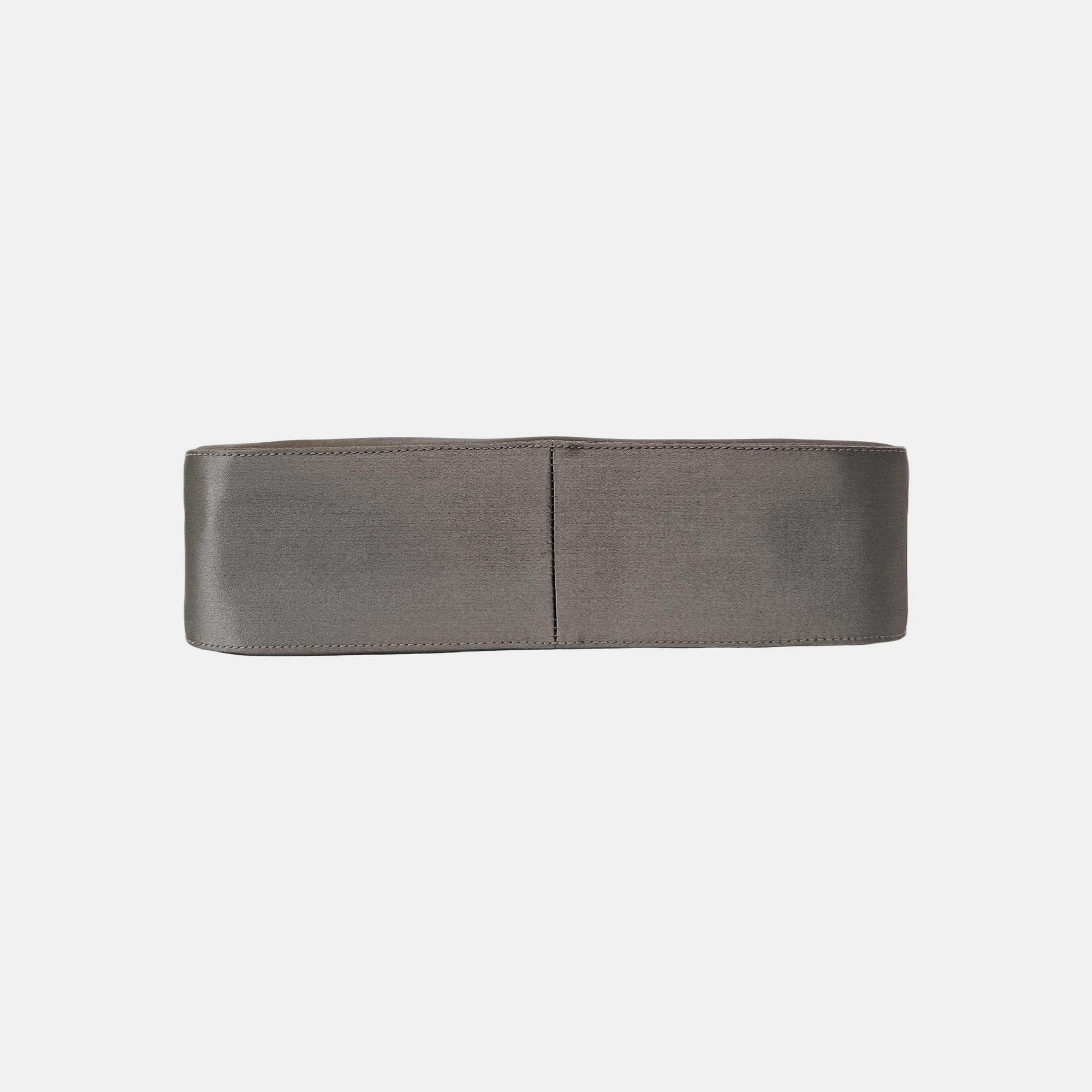 Fabric Top Handle Bag Gray