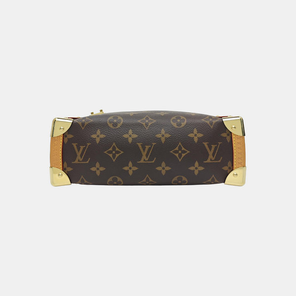 SIDE TRUNK MM Monogram Coated Canvas Brown