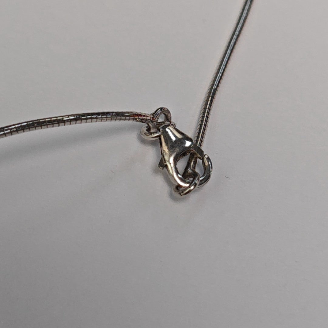 Pop H 925 Sterling Silver Necklace