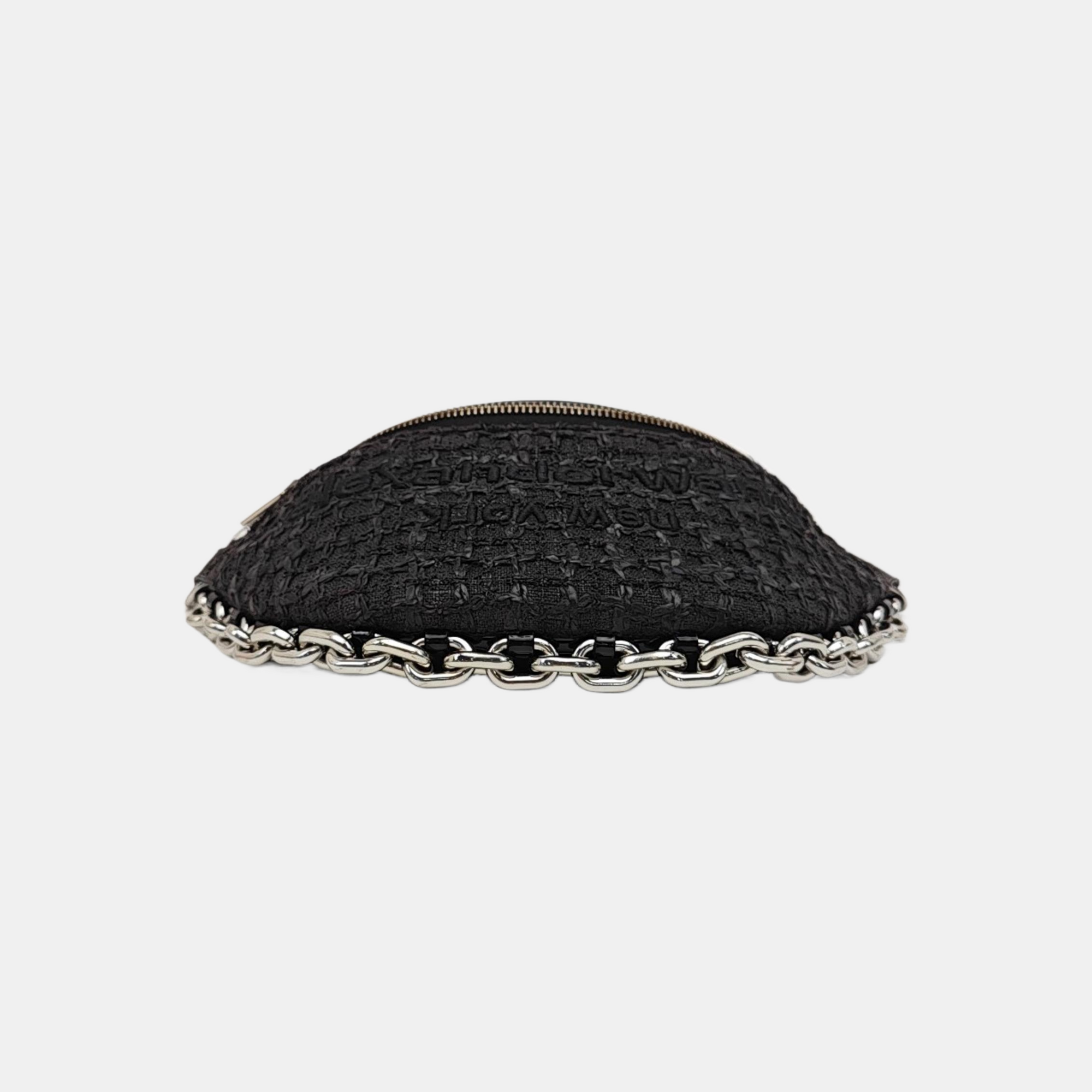 Fabric Shoulder Bag Black