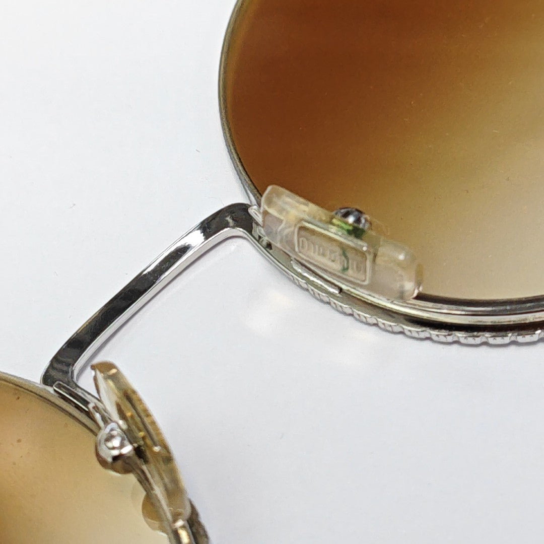 Metal Sunglasses Brown