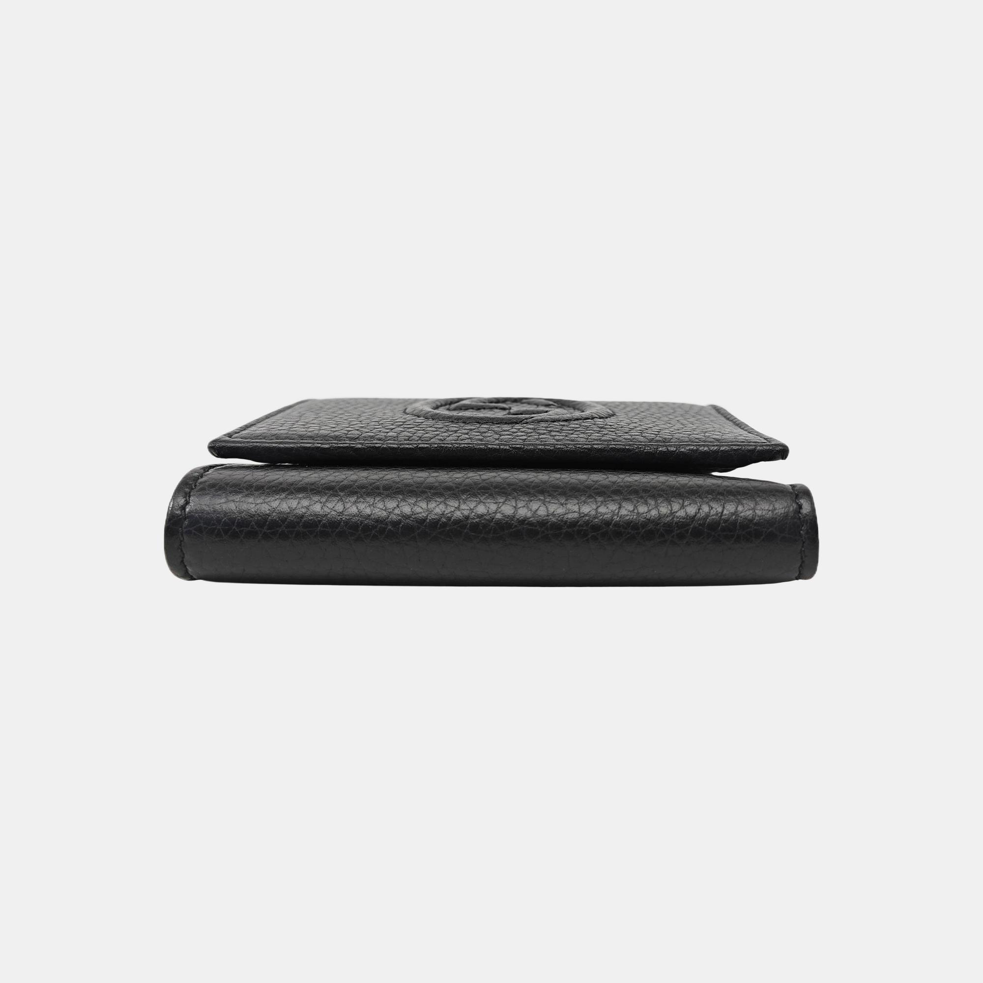 Soho Calfskin Black Wallet