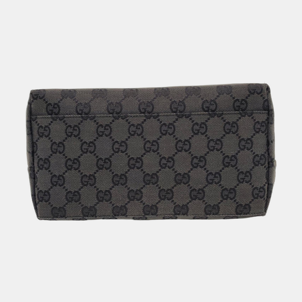 Monogram Canvas Top Handle Bag Black