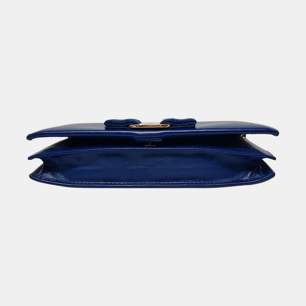 Ginny Calfskin Blue
