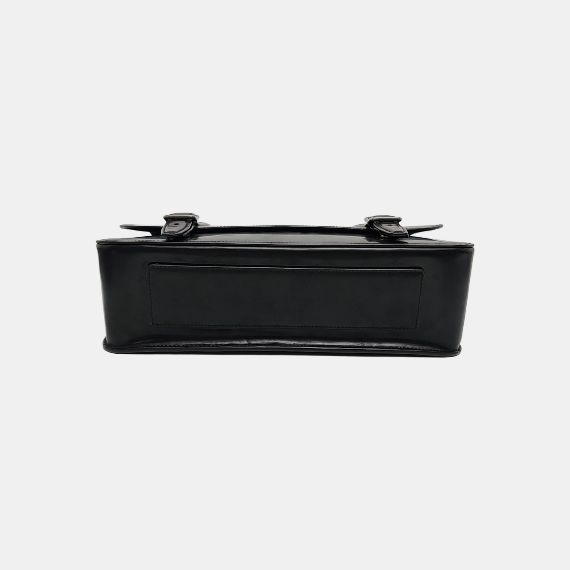 SCHOOLBAG Calfskin Black