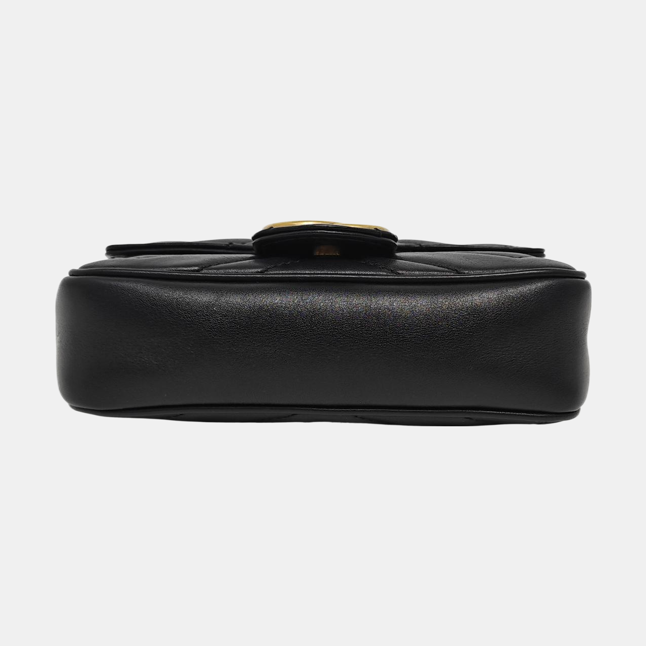 GG Marmont Mini Quilted Calfskin Black