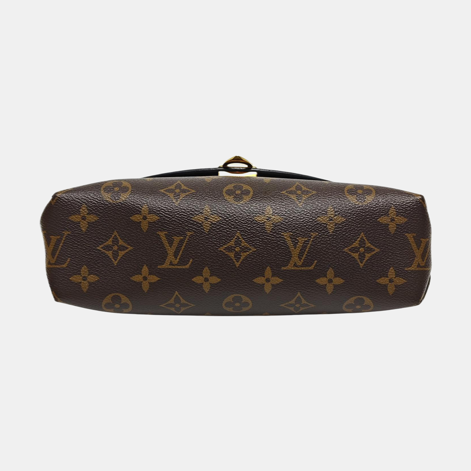 SAINT PLACIDE Monogram Coated Canvas Black