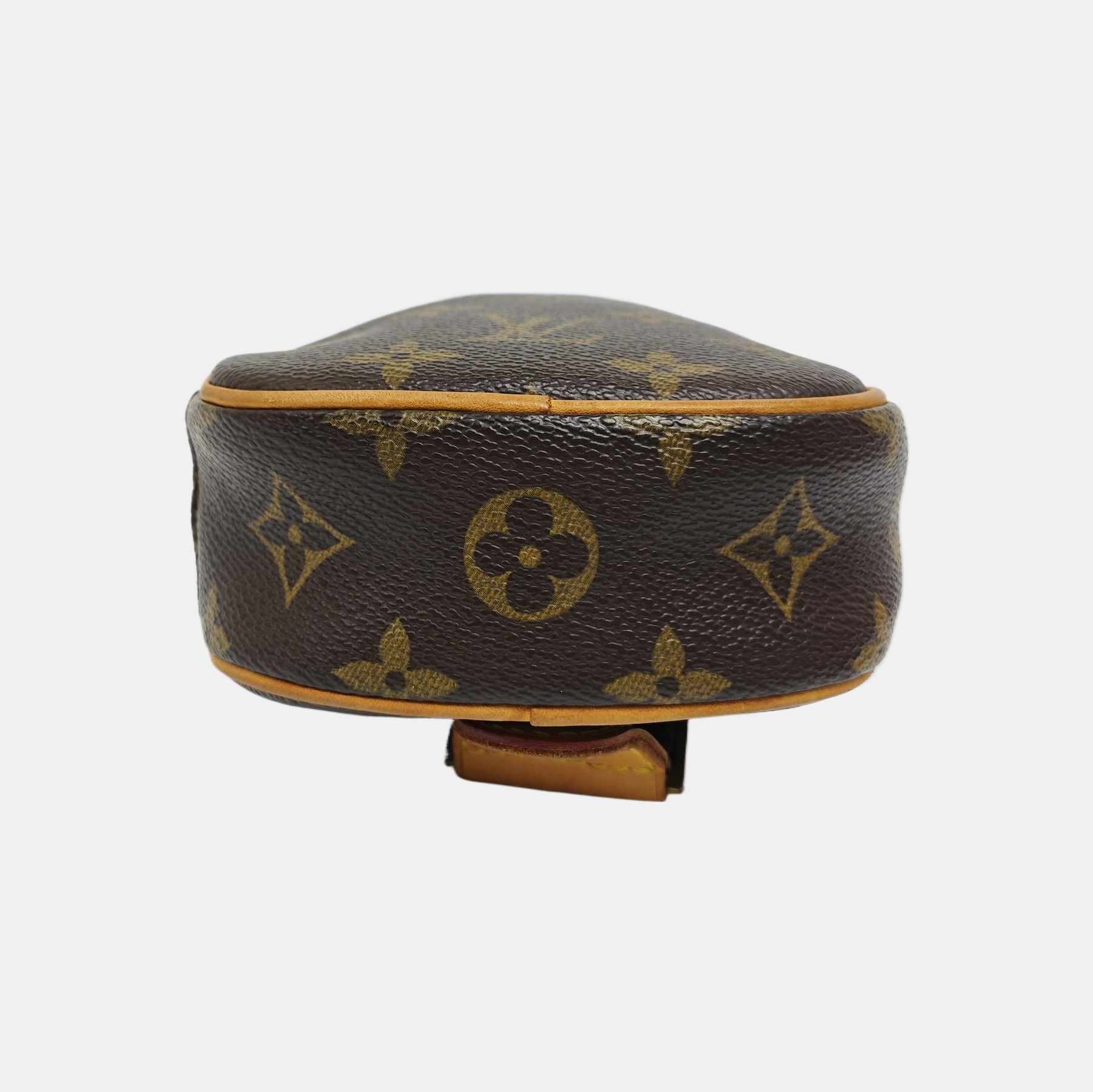 GANGE Monogram Coated Canvas Brown
