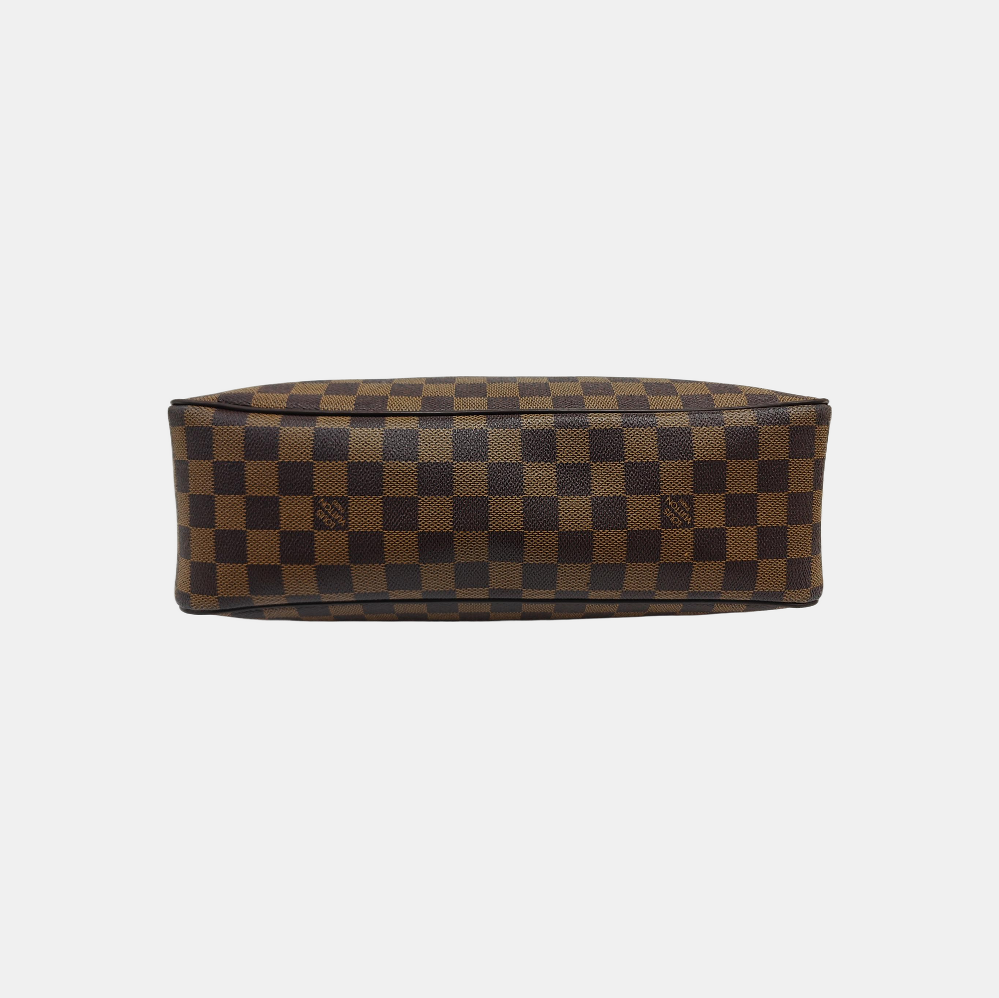 PARIOLI PM Damier Ebene Coated Canvas Brown