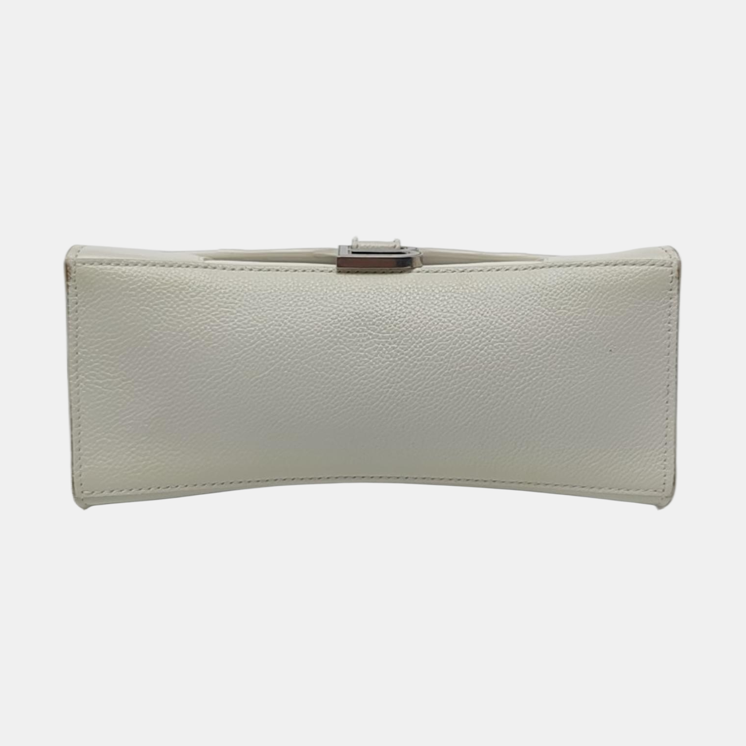 Hourglass S Calfskin White