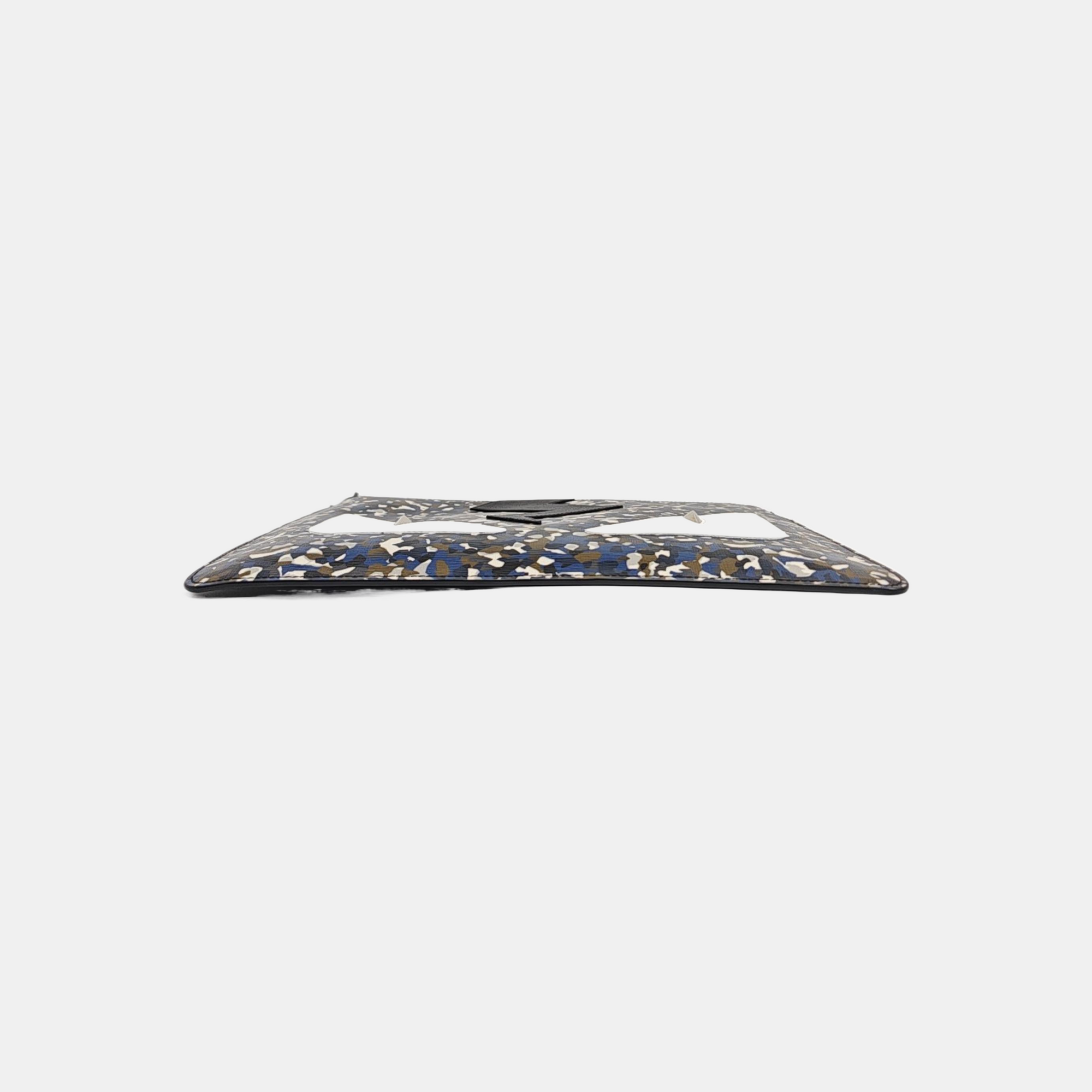 Calfskin Clutch Multicolor