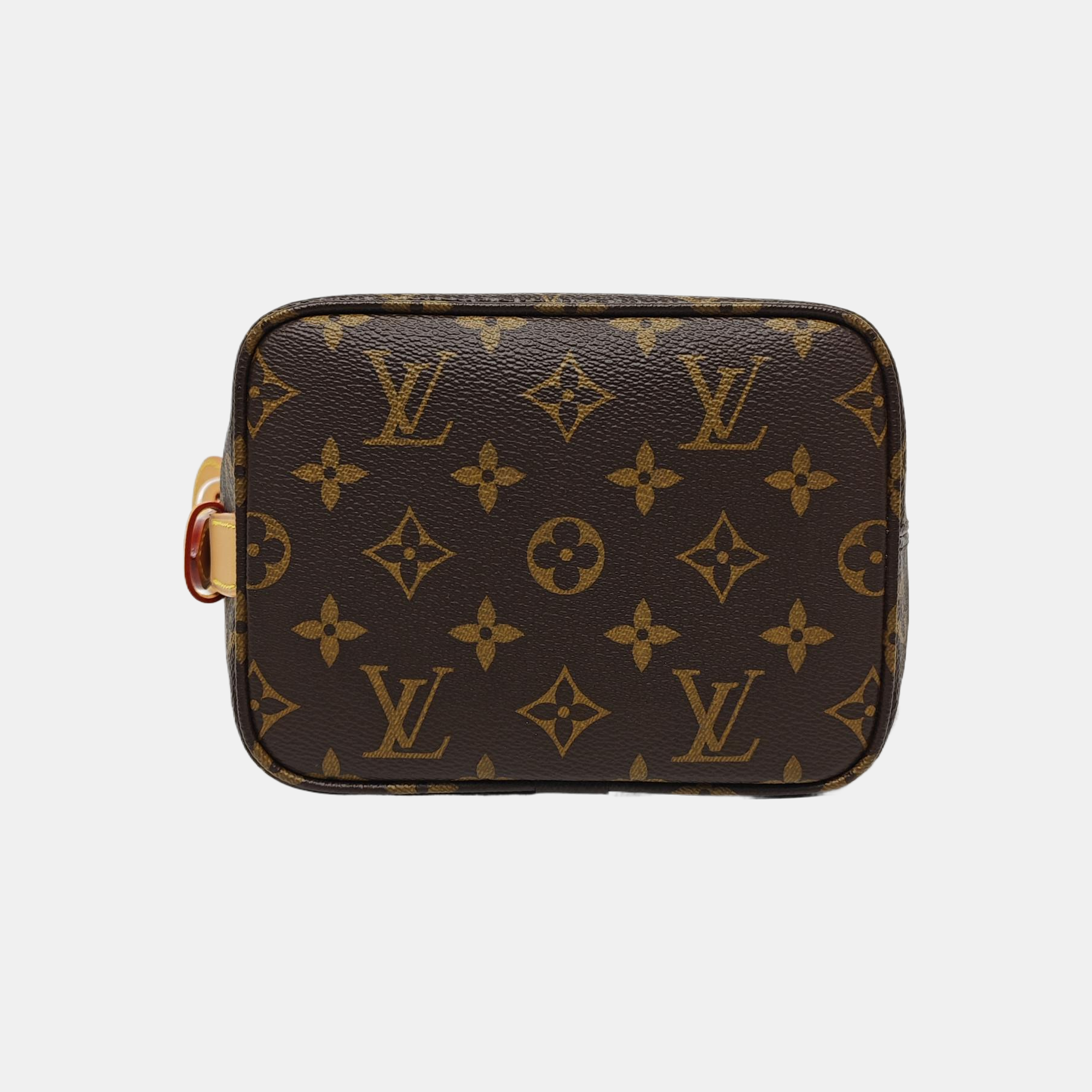 ALL IN BB Monogram Coated Canvas Brown