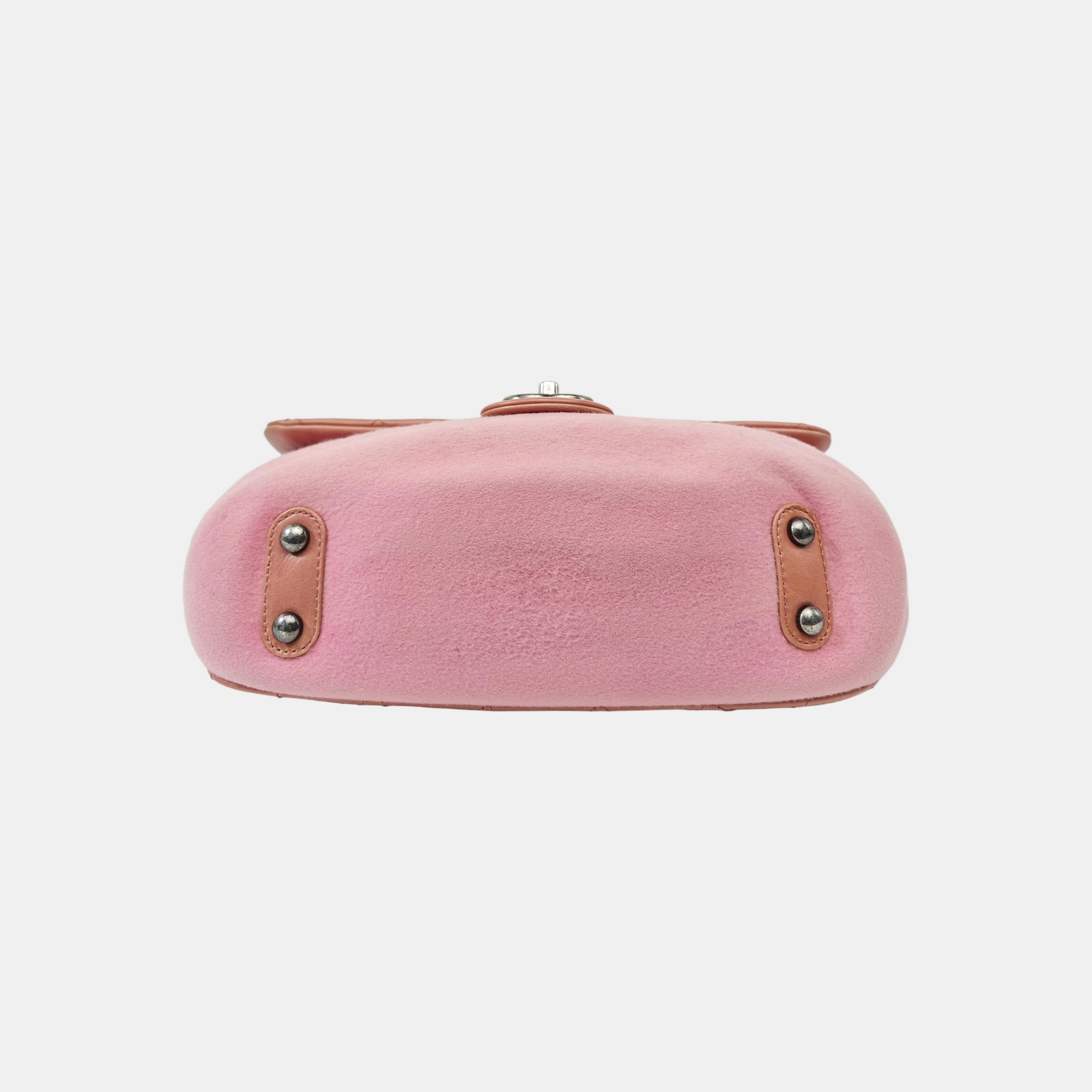 CLASSIC FLAP Medium Quilted Calfskin Pink