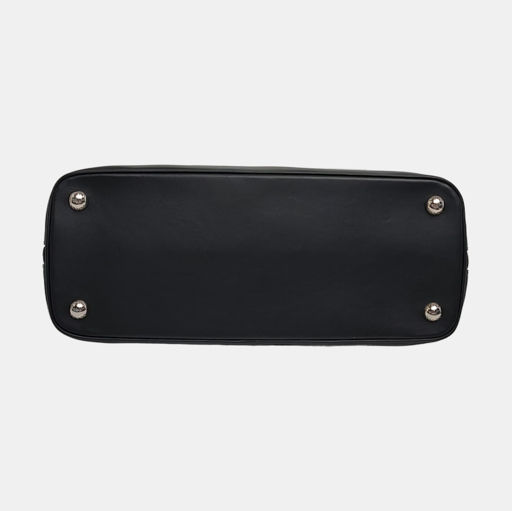 Saffiano Calfskin Shoulder Bag Black