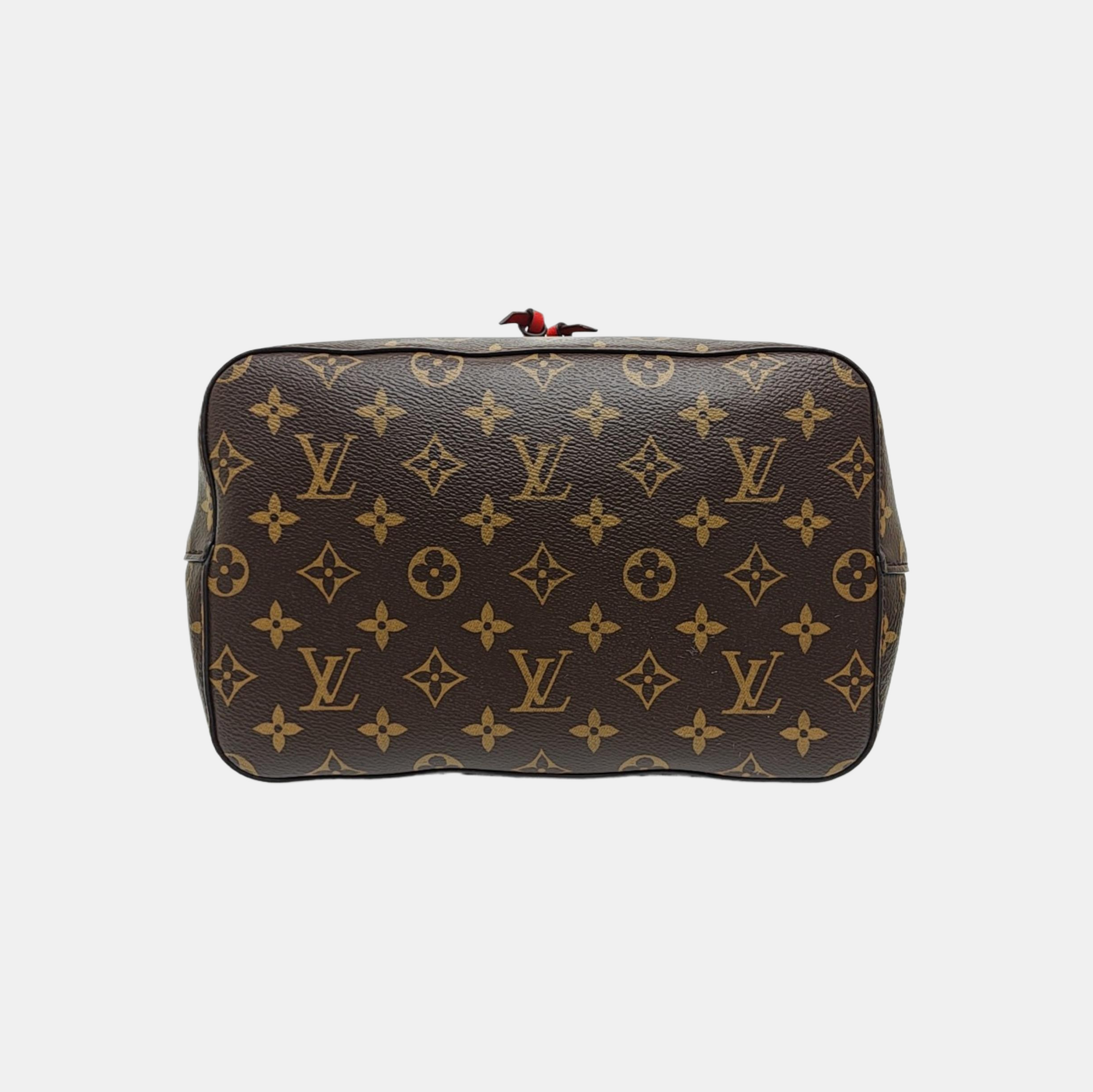 NÉONOÉ MM Monogram Coated Canvas Brown