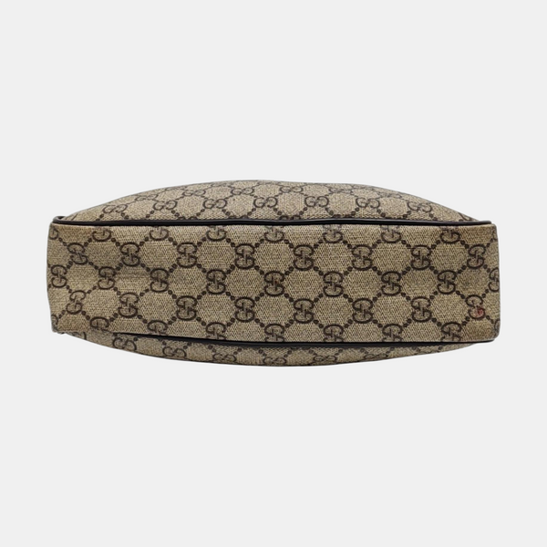 GG Supreme Monogram Coated Canvas Black