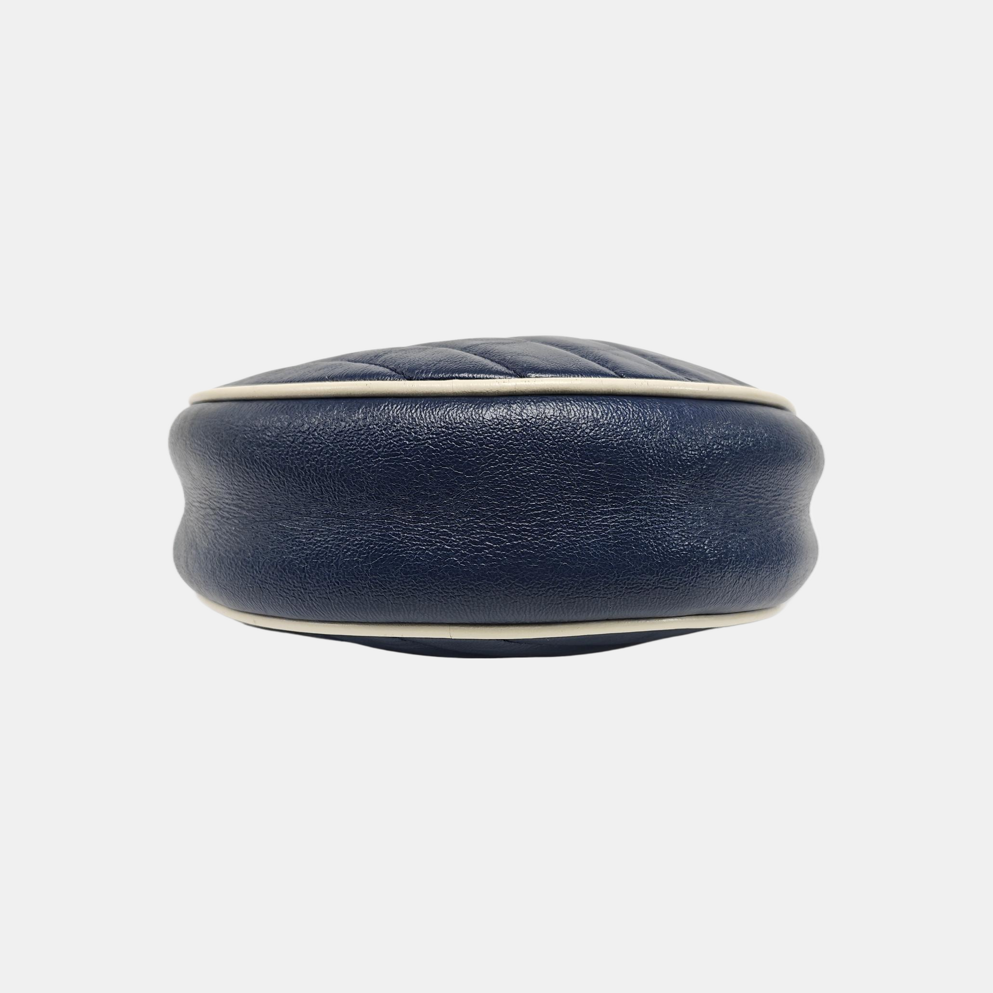 GG Marmont Mini Quilted Calfskin Blue