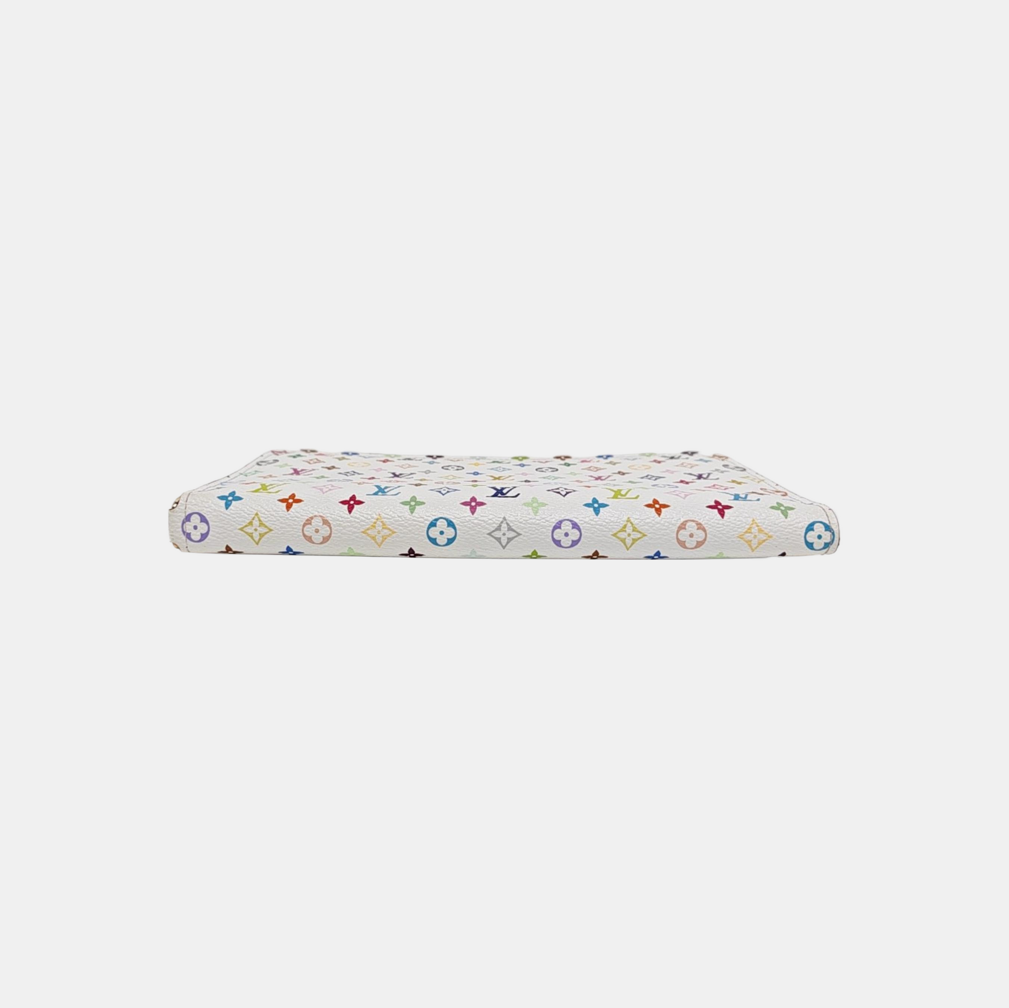 LV × TM INSOLITE Monogram Coated Canvas White Wallet