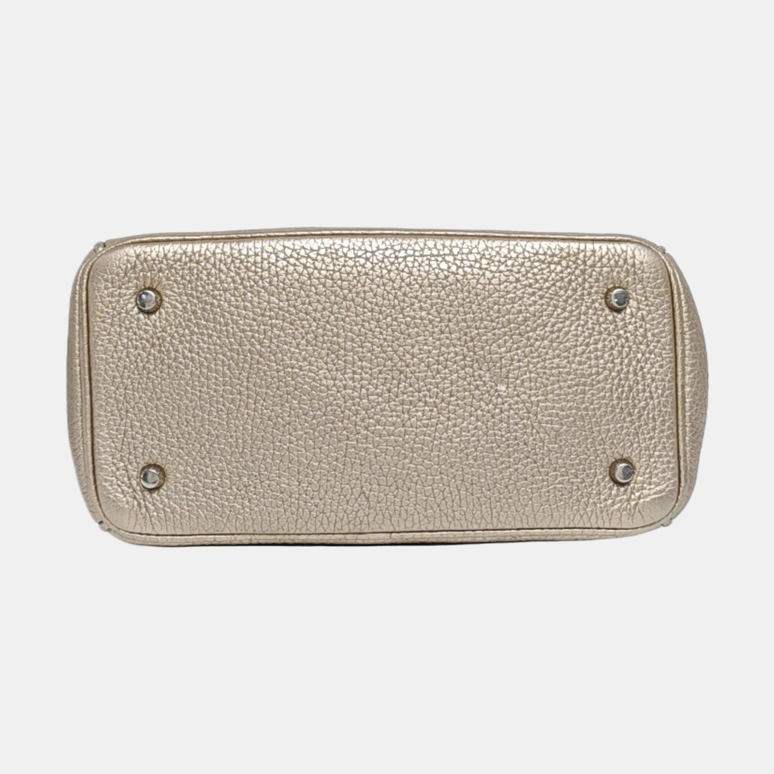 Authenticated pre-owned  Be Dior Calfskin Beige - Shoulder Bag at Looply