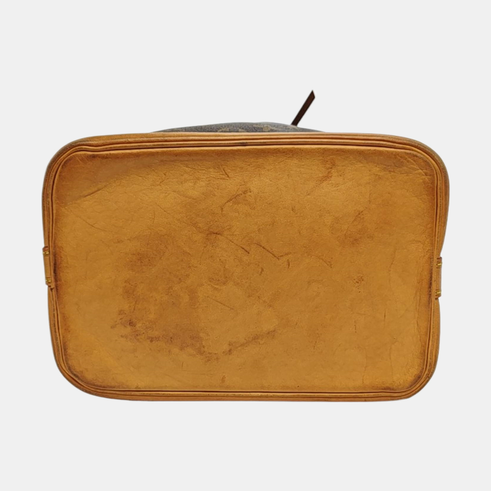 NOÉ BB Monogram Coated Canvas Brown