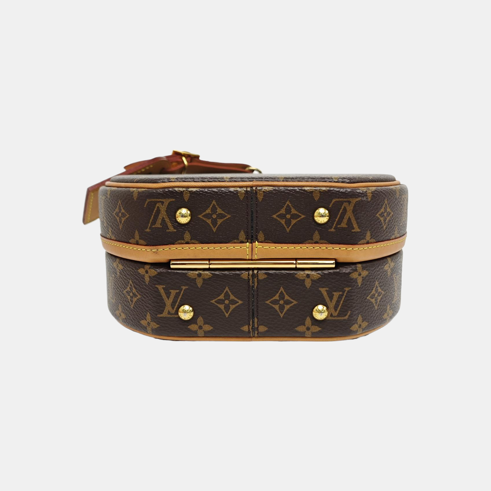 BOITE CHAPEAU PM Monogram Coated Canvas Brown