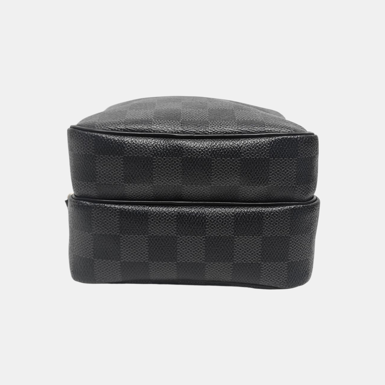 REM Damier Graphite Coated Canvas Gray
