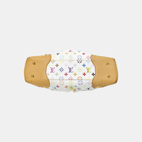 LV × TM JUDY Monogram Coated Canvas White