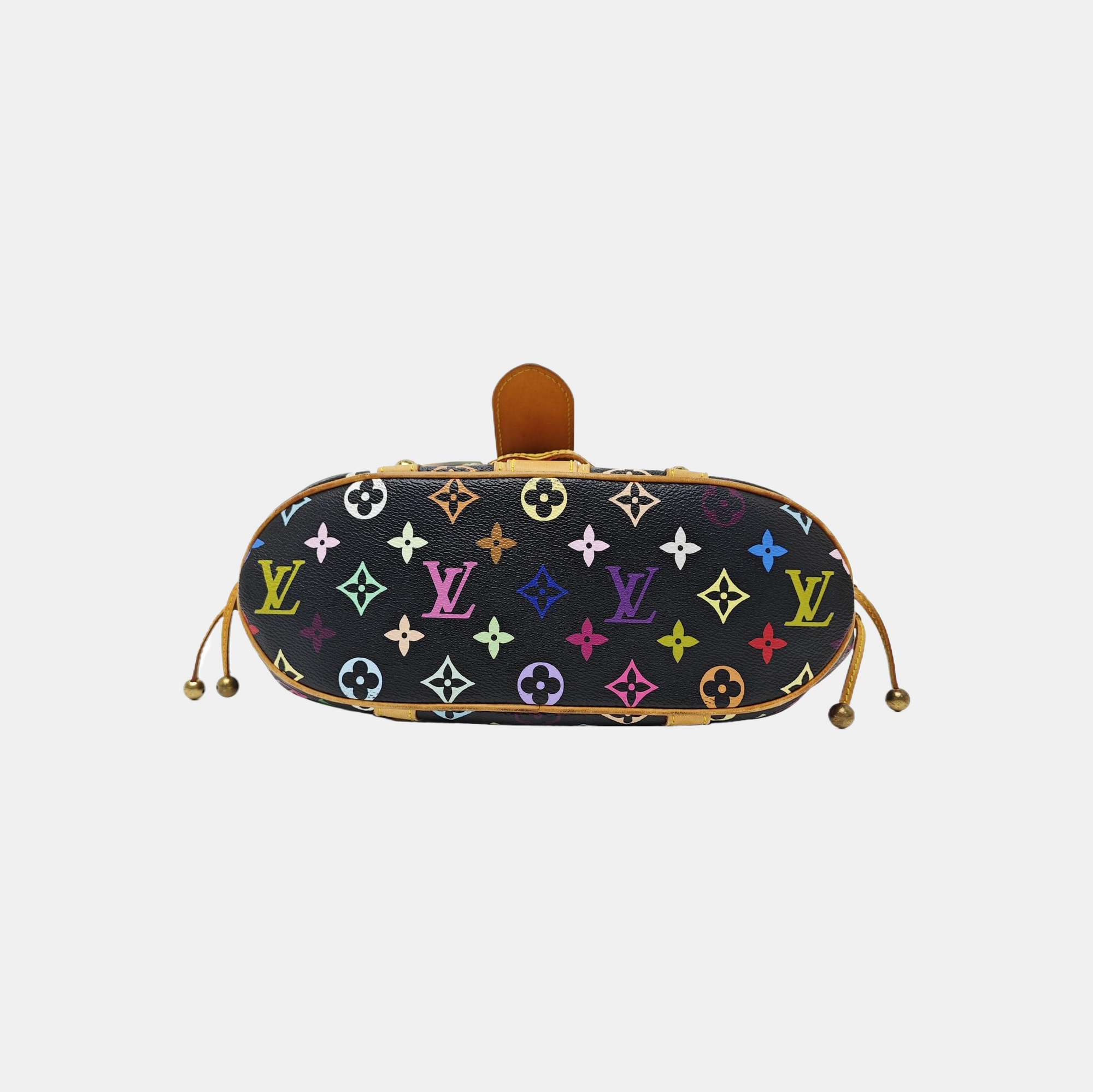 LV × TM THEDA GM Monogram Coated Canvas Black
