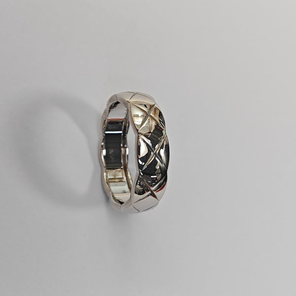 COCOCRUSH 18k White Gold Silver Ring EU 63