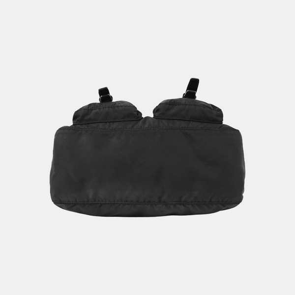 Nylon Crossbody Bag Black